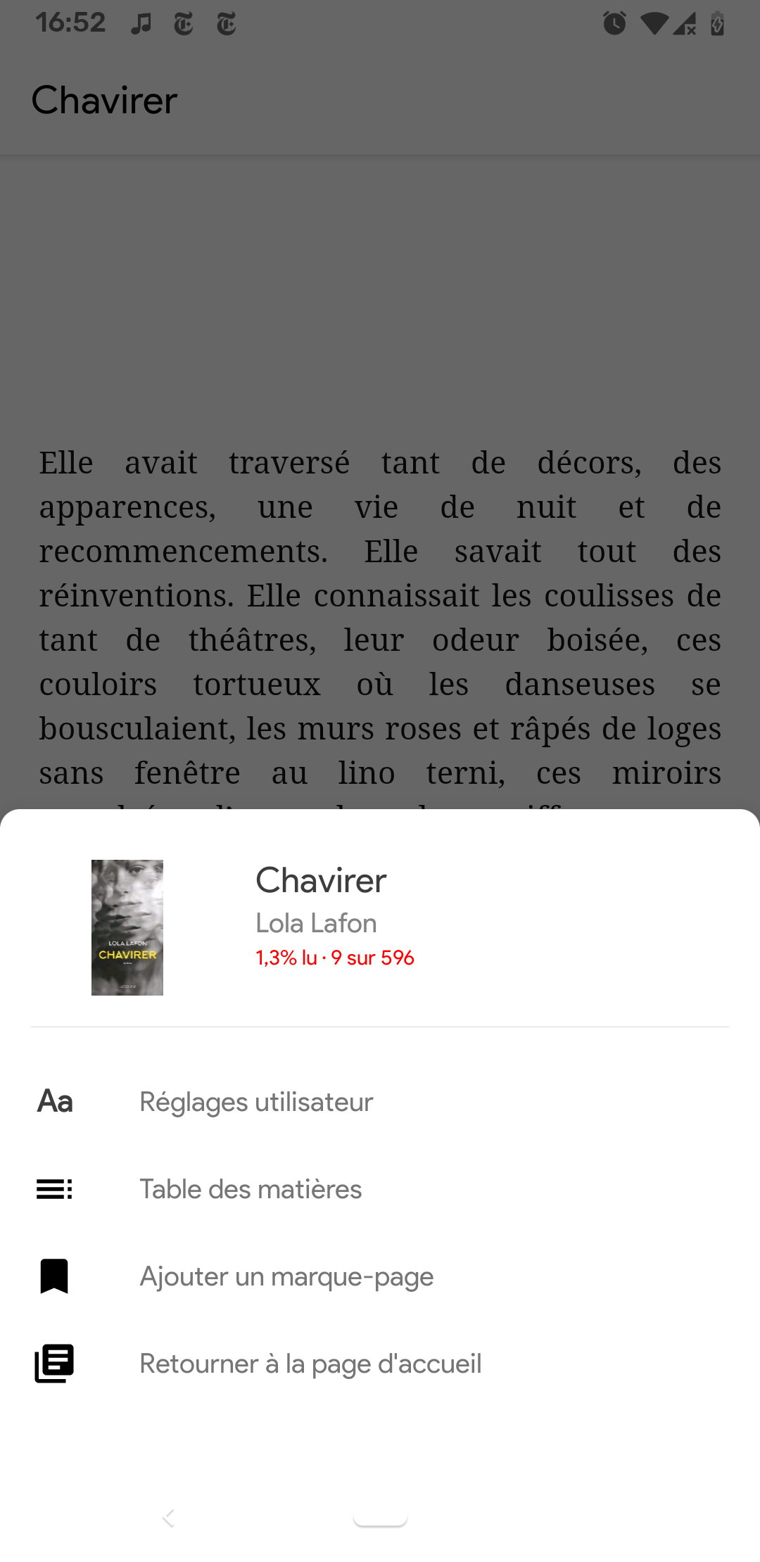 Lire sur une tablette ou un téléphone Android (Google)