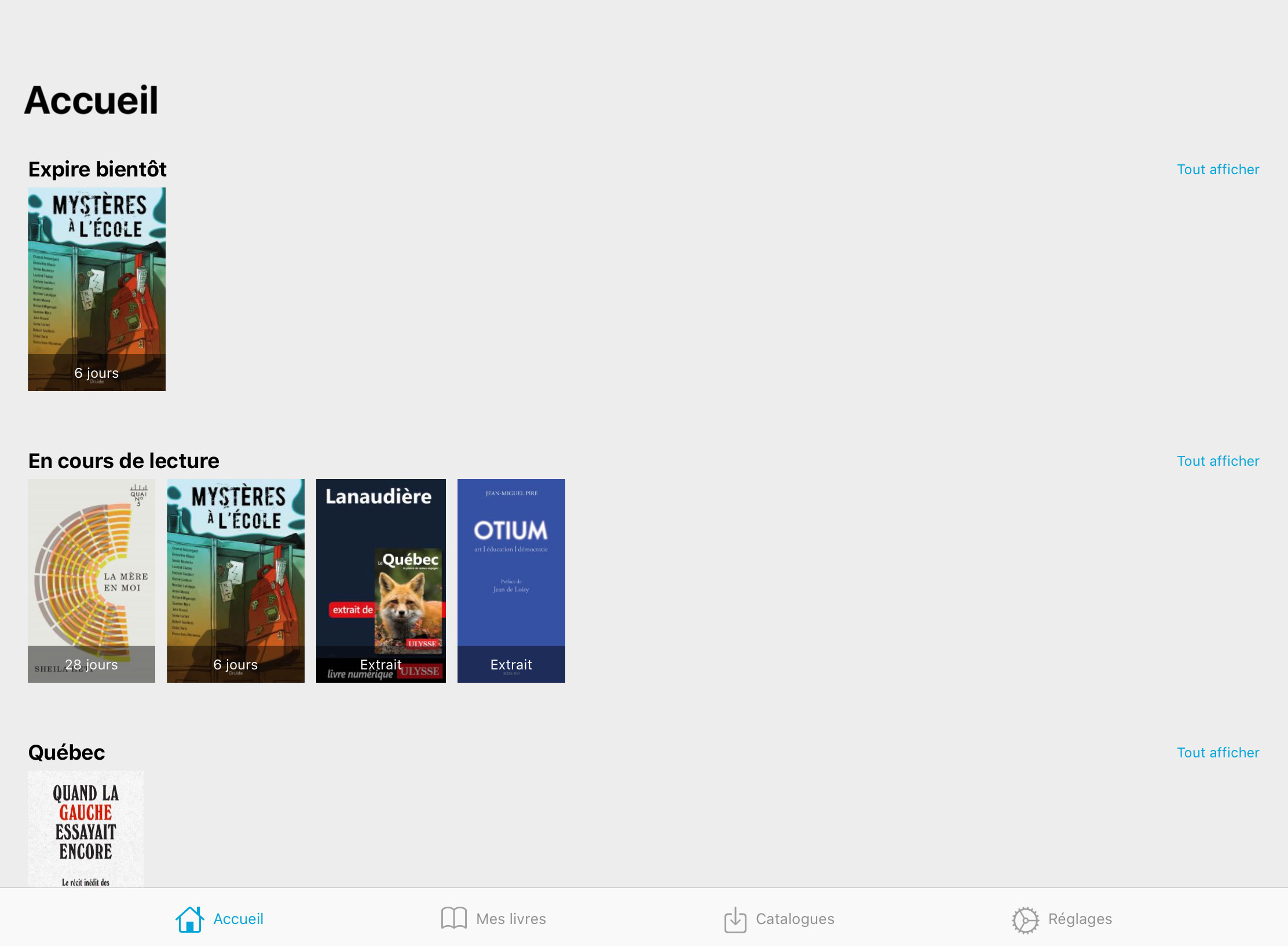 Lire sur une tablette ou un téléphone iOS (Apple)